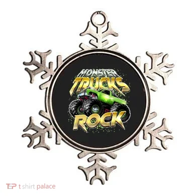 Monster Trucks Rock Ornament