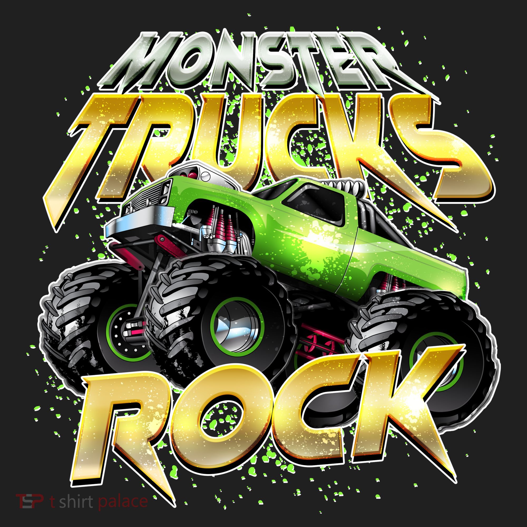 Monster Trucks Rock Hat
