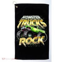 Monster Trucks Rock Golf Towel thumb 0