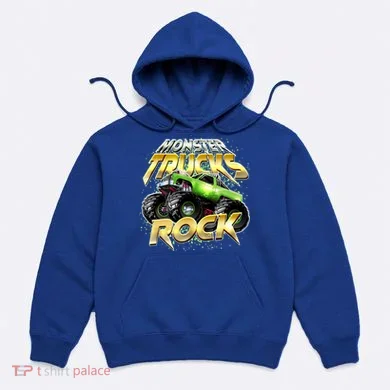 Monster Trucks Rock Hoodie