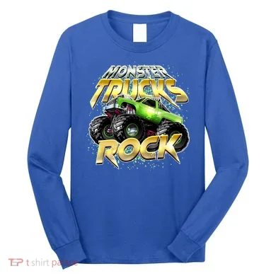 Monster Trucks Rock Long Sleeve Shirt