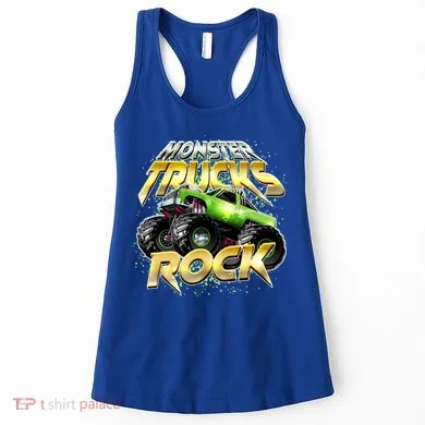 Monster Trucks Rock Women's Tank Top