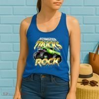 Monster Trucks Rock Women's Tank Top thumb 2