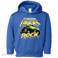 Monster Trucks Rock Toddler Hoodie thumb 0