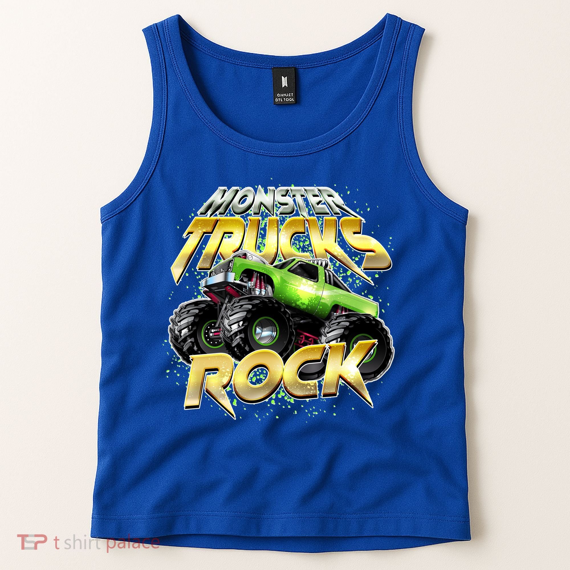 Monster Trucks Rock Tank Top