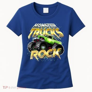 Monster Trucks Rock Women's T-Shirt