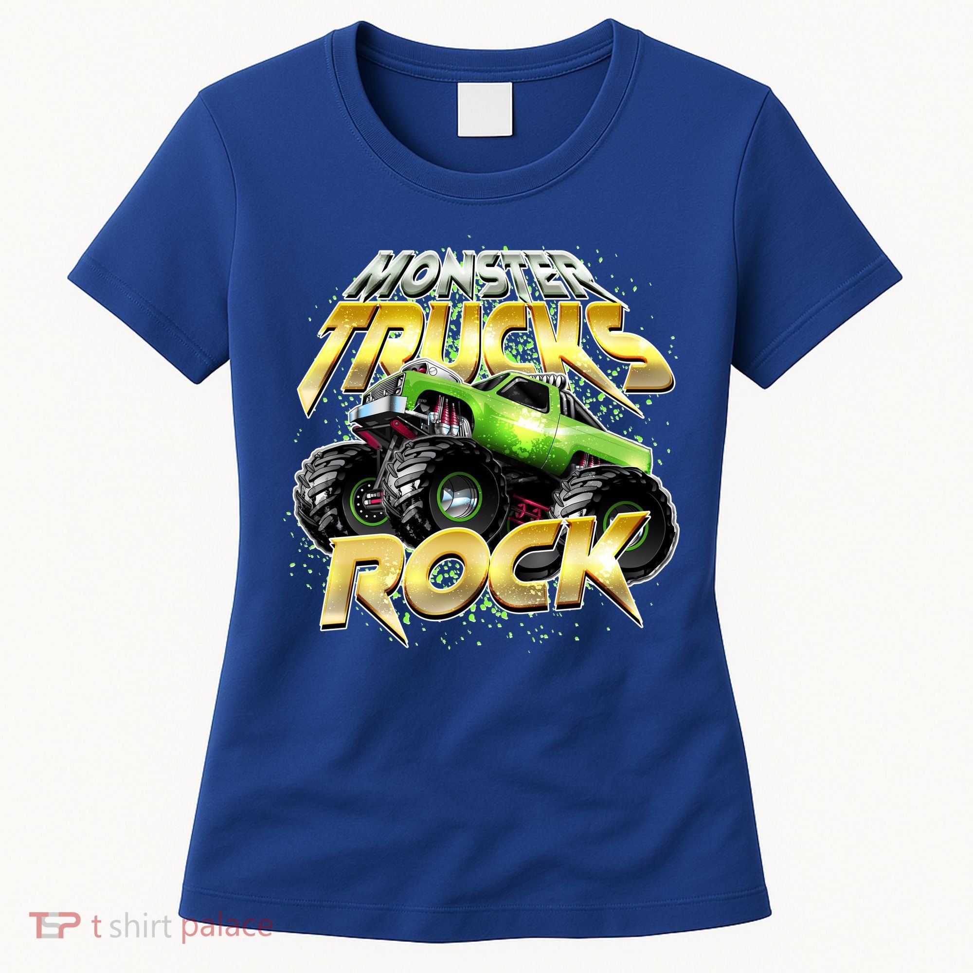 Monster Trucks Rock Women's T-Shirt