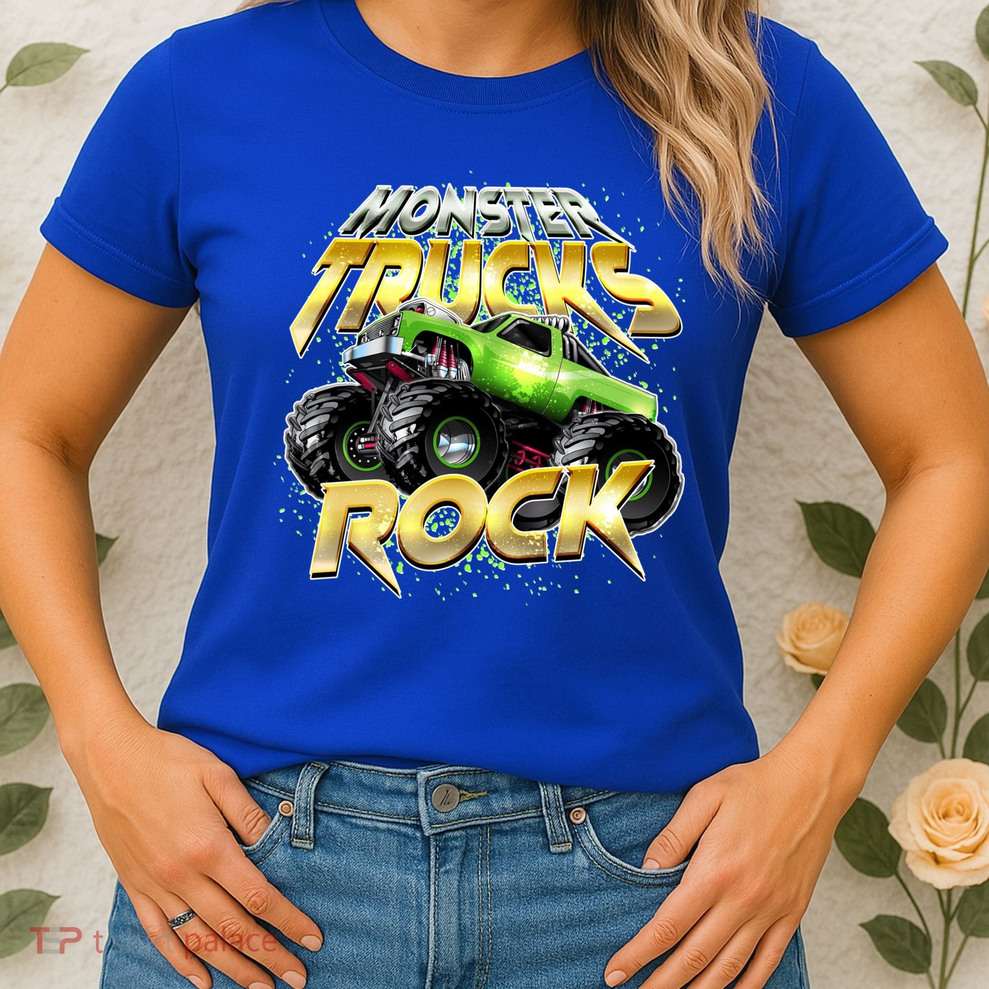 Monster Trucks Rock Women's T-Shirt