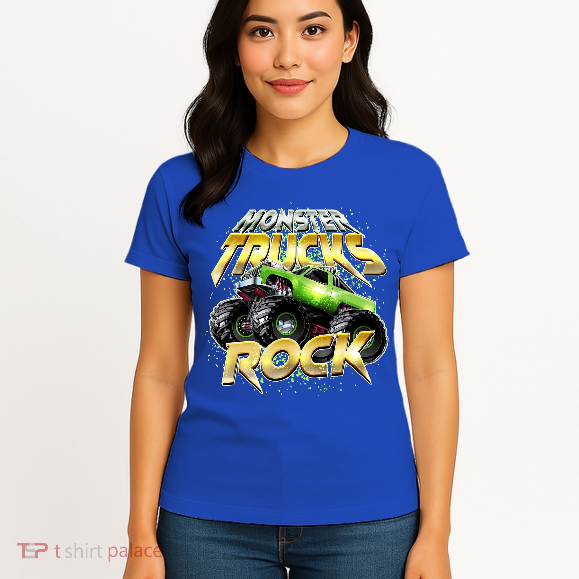Monster Trucks Rock Women's T-Shirt