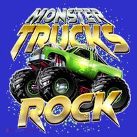 Monster Trucks Rock Kids Hoodie thumb 5