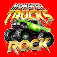 Monster Trucks Rock Santa Hat thumb 1