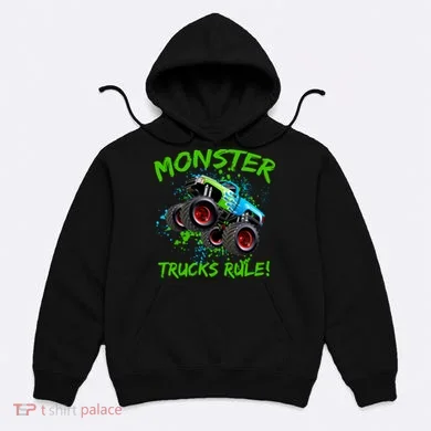 Monster Trucks Rule Hoodie