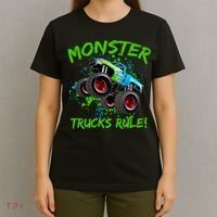 Monster Trucks Rule T-Shirt thumb 4