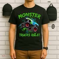 Monster Trucks Rule T-Shirt thumb 6