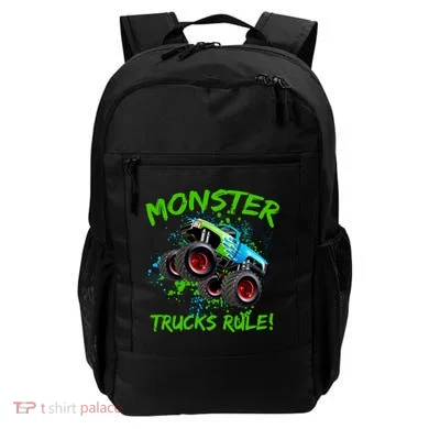 Monster Trucks Rule Backpack