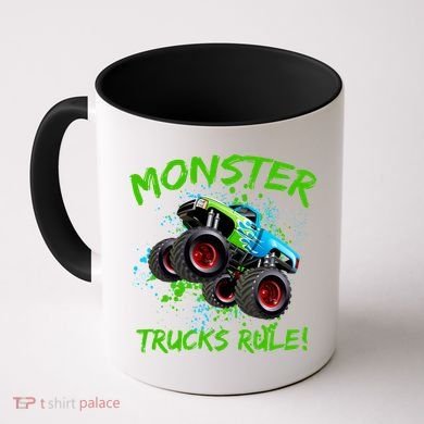 Monster Trucks Rule Coffee Mug