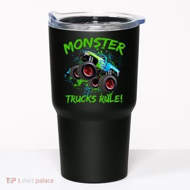 Monster Trucks Rule Tumbler