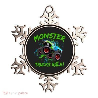 Monster Trucks Rule Ornament