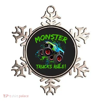 Monster Trucks Rule Ornament