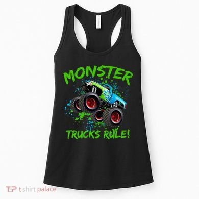 Monster Trucks Rule Women's Tank Top