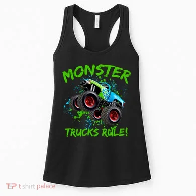 Monster Trucks Rule Women's Tank Top