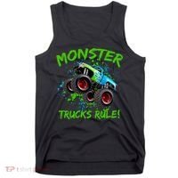 Monster Trucks Rule Tank Top thumb 0
