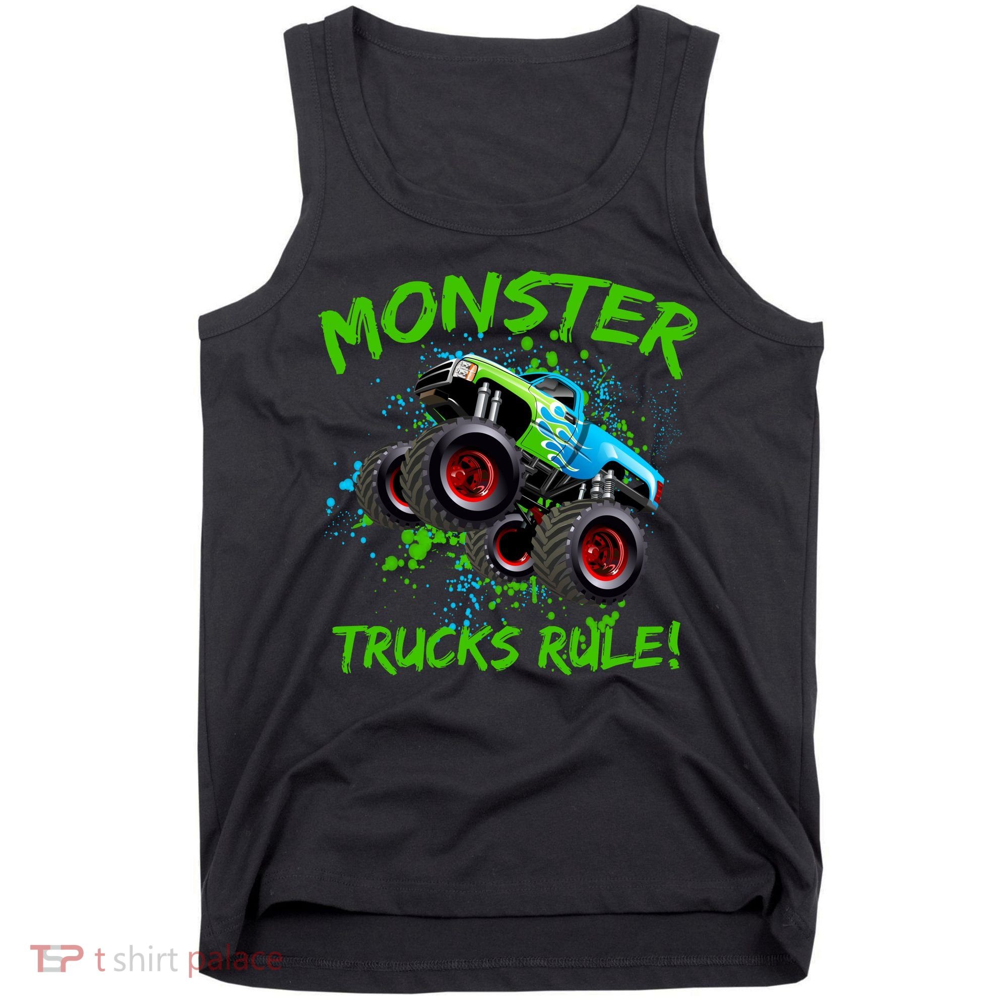 Monster Trucks Rule Tank Top