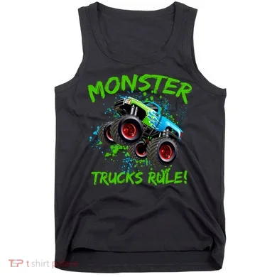 Monster Trucks Rule Tank Top