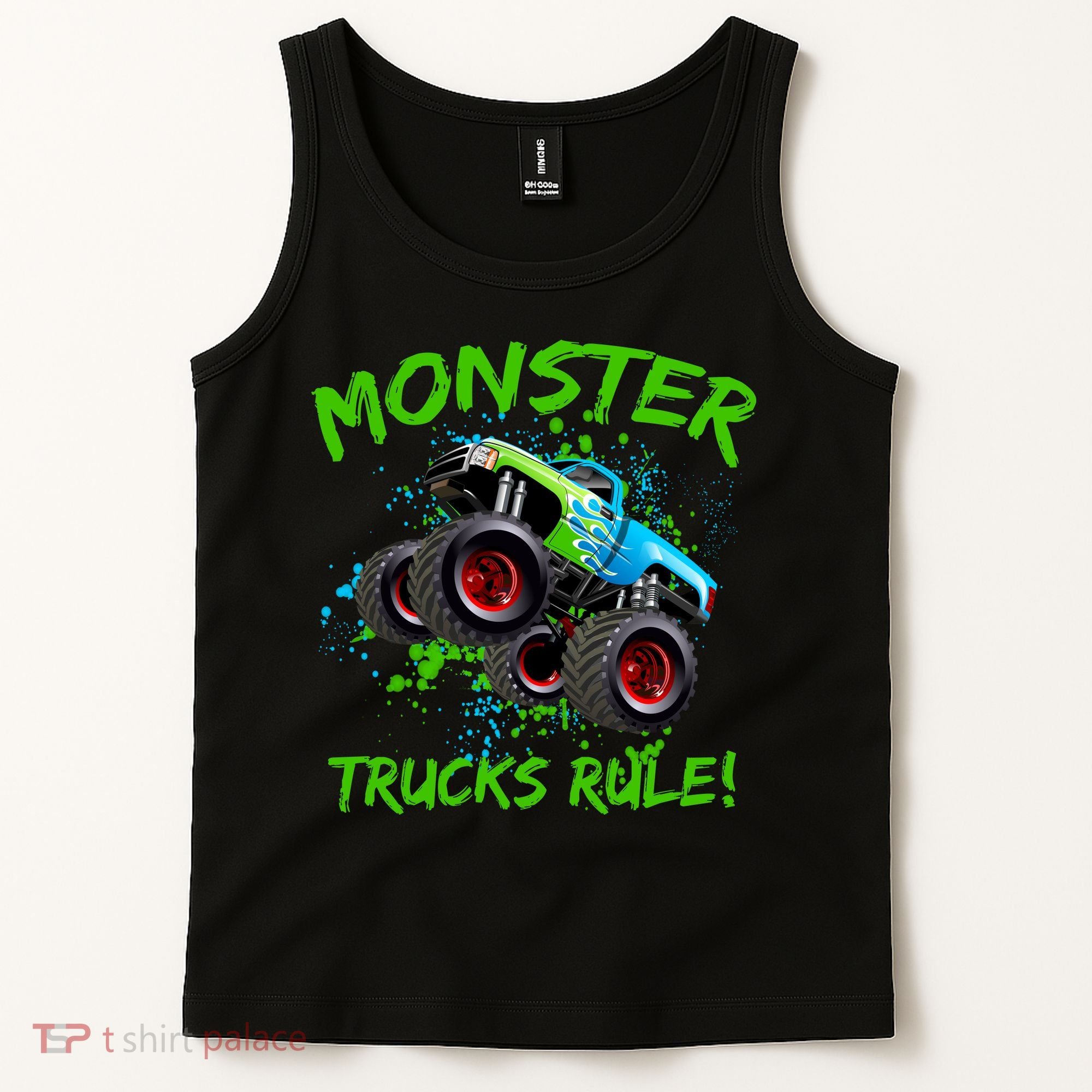 Monster Trucks Rule Tank Top