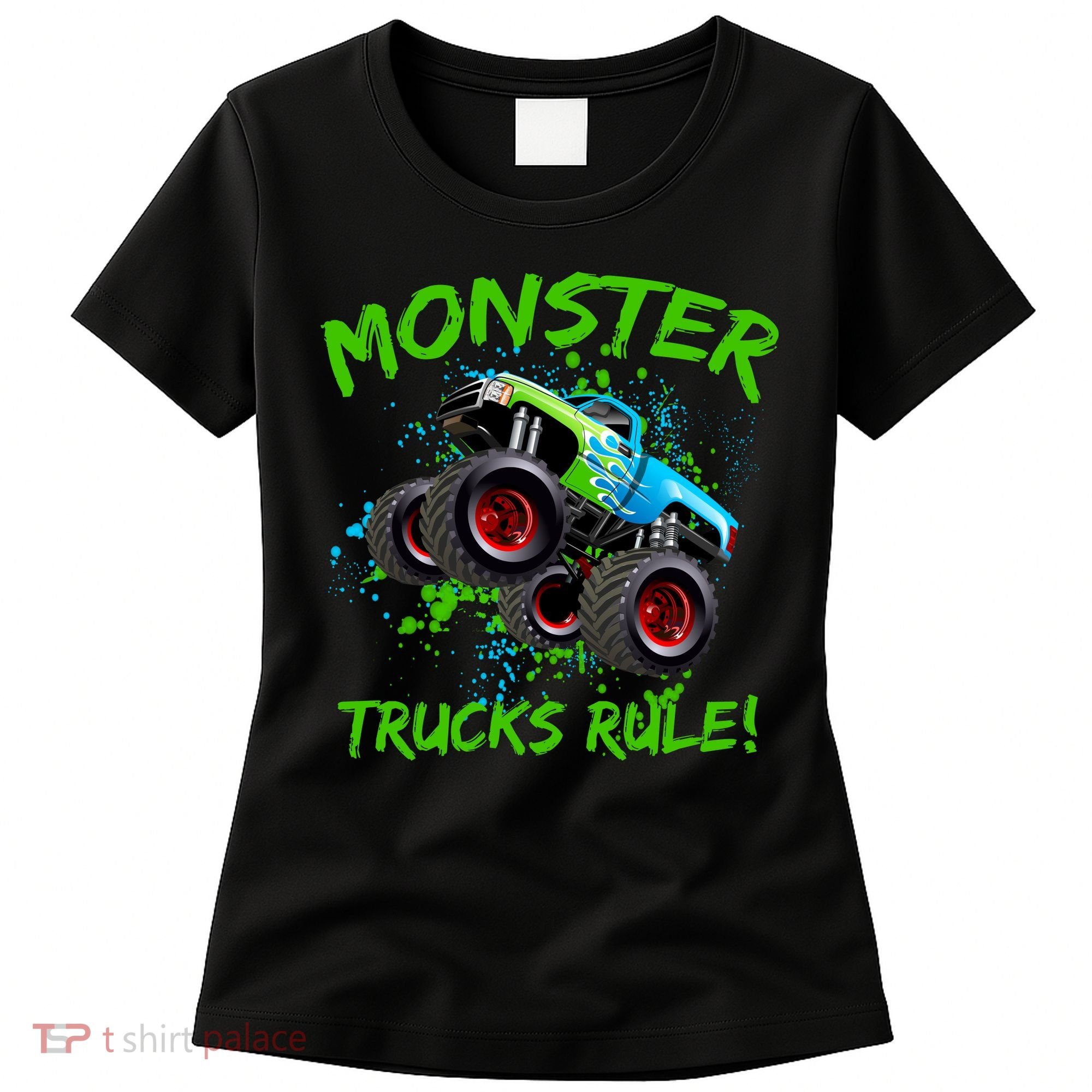 Monster Trucks Rule Women's T-Shirt
