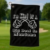 Montana Big Deal Golf Towel thumb 1