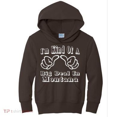 Montana Big Deal Kids Hoodie