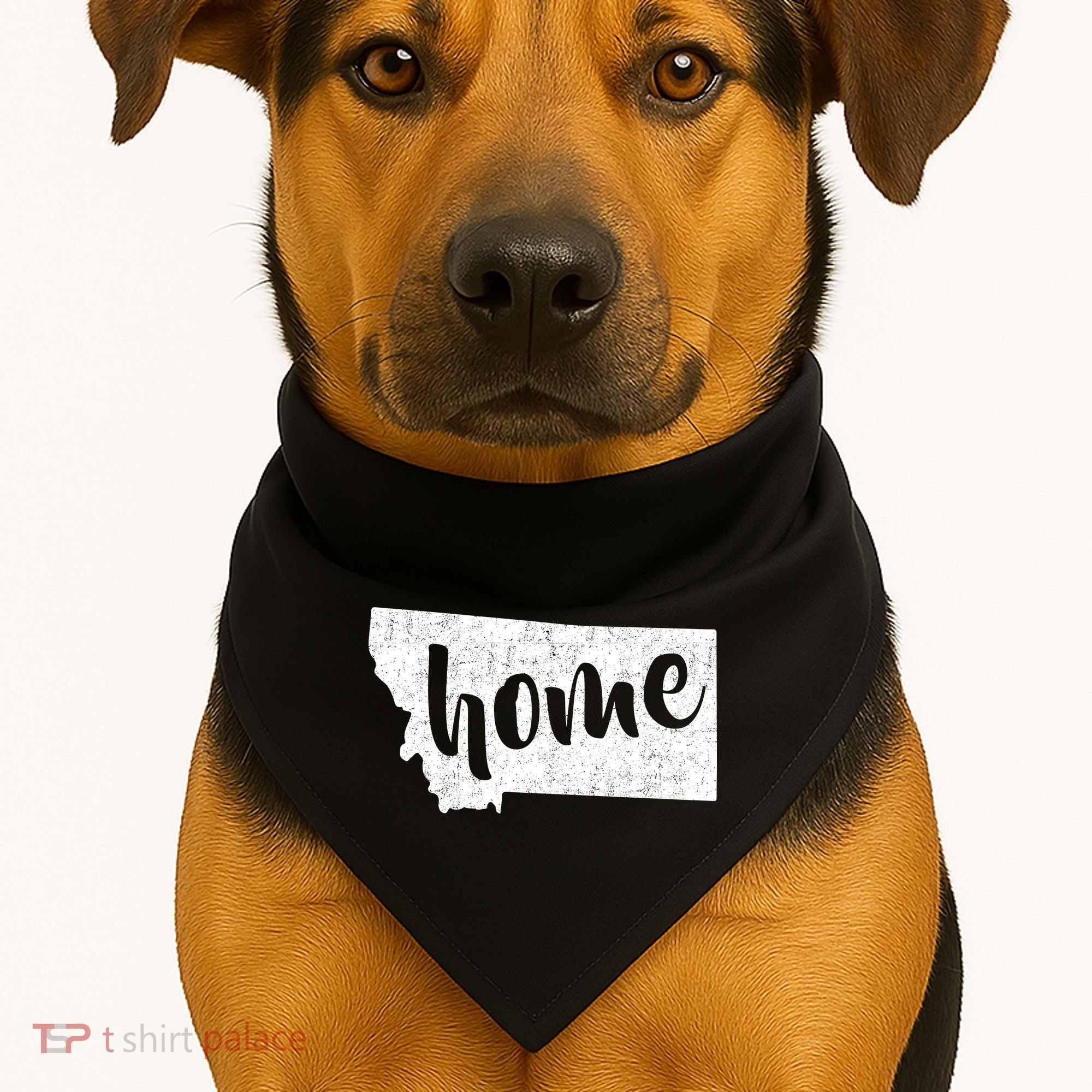 Montana Home State USA-Made Doggie Bandana