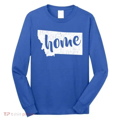 Montana Home State Long Sleeve Shirt