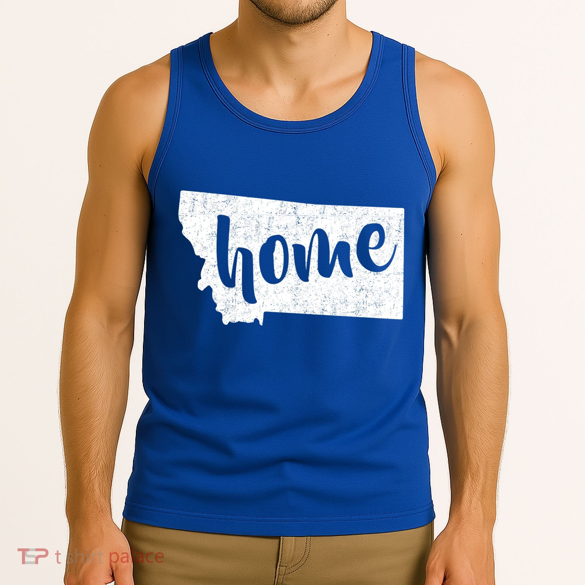Montana Home State Tank Top