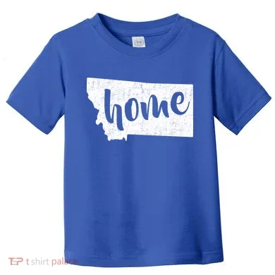 Montana Home State Toddler T-Shirt