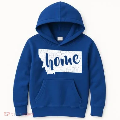 Montana Home State Kids Hoodie