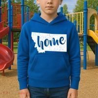 Montana Home State Kids Hoodie thumb 2