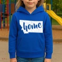 Montana Home State Kids Hoodie thumb 3
