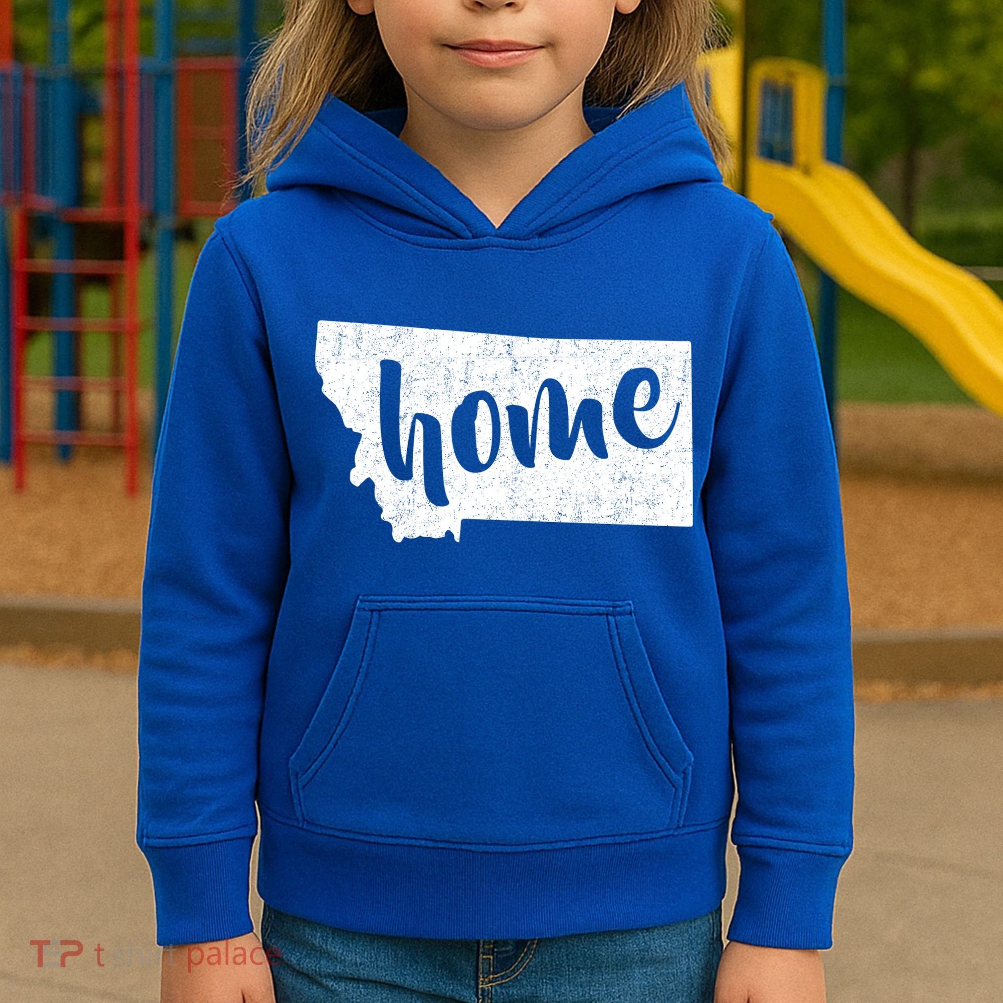 Montana Home State Kids Hoodie