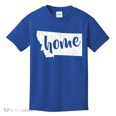 Montana Home State Kids T-Shirt