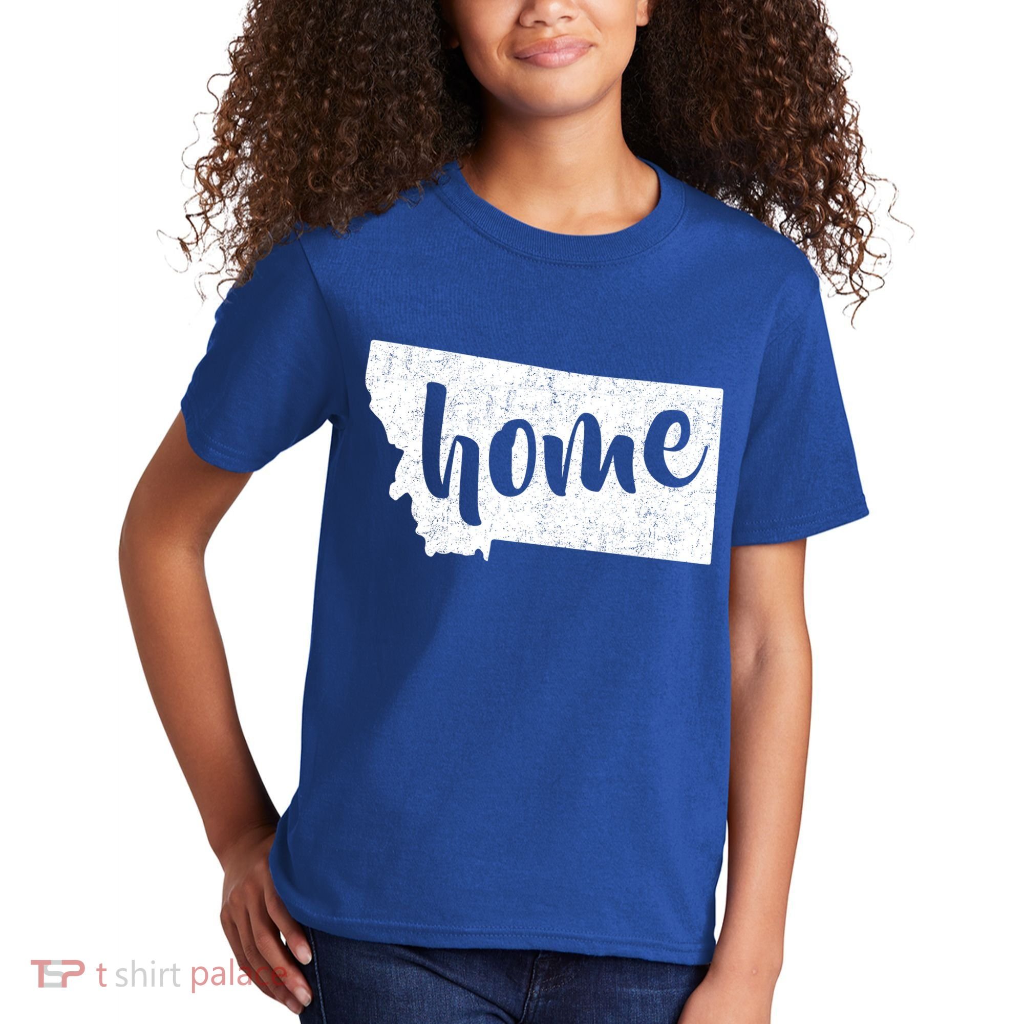 Montana Home State Kids T-Shirt