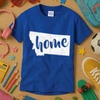 Montana Home State Kids T-Shirt thumb 3