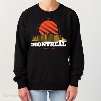 Montreal Canada Skyline Women's Sweatshirt