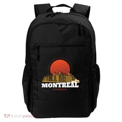 Montreal Canada Skyline Backpack