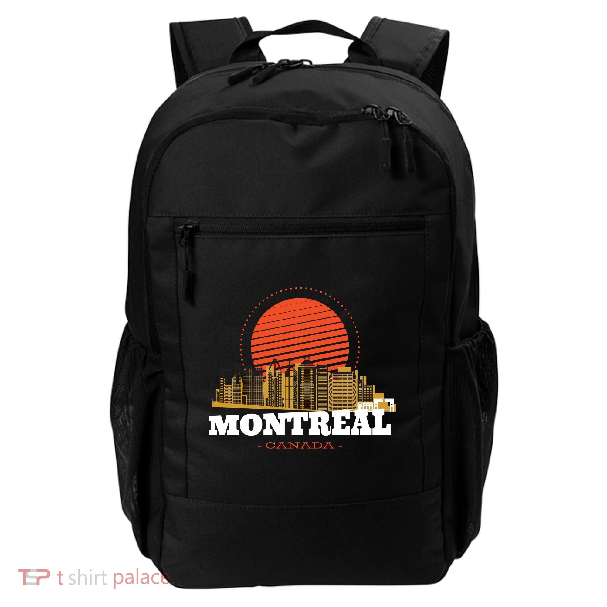 Montreal Canada Skyline Backpack