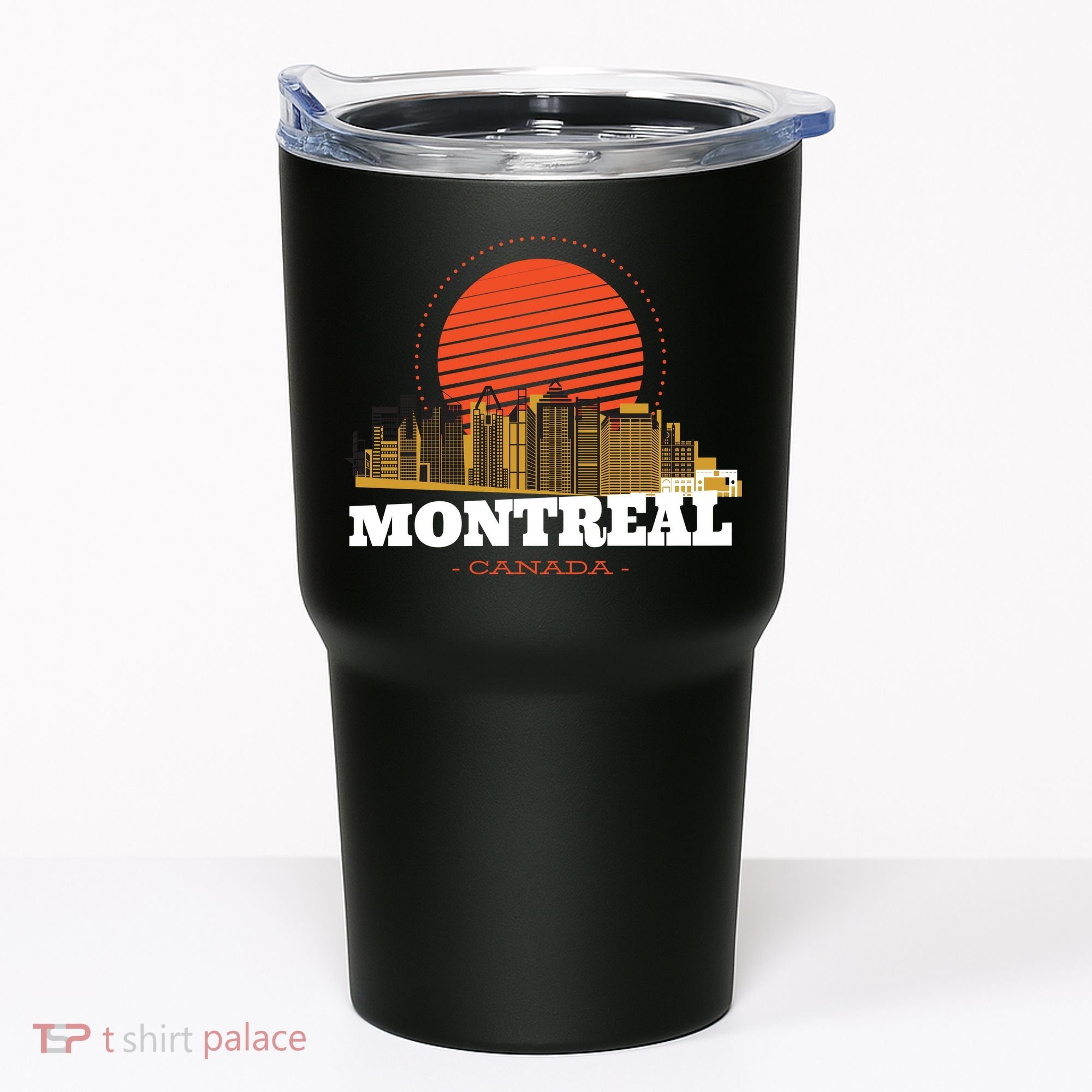 Montreal Canada Skyline Tumbler