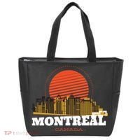 Montreal Canada Skyline Tote Bag thumb 0