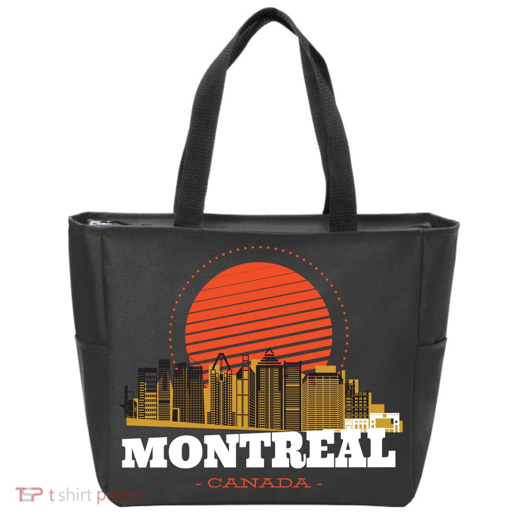 Montreal Canada Skyline Tote Bag