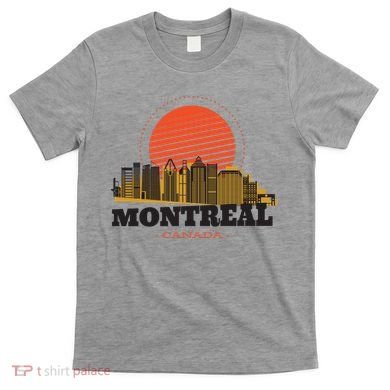 Montreal Canada Skyline T-Shirt